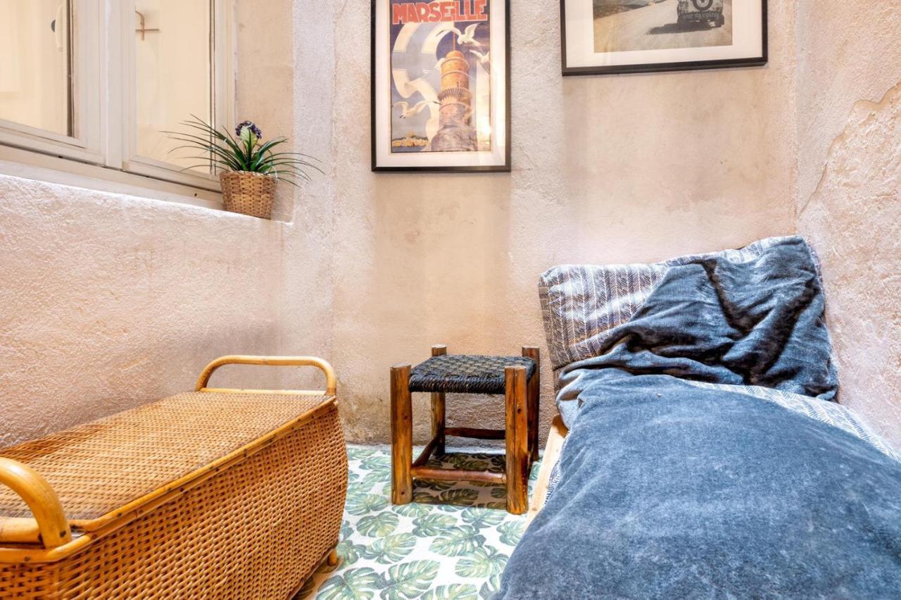 Coquet Appartement Typique Du Panier Marseilles Buitenkant foto