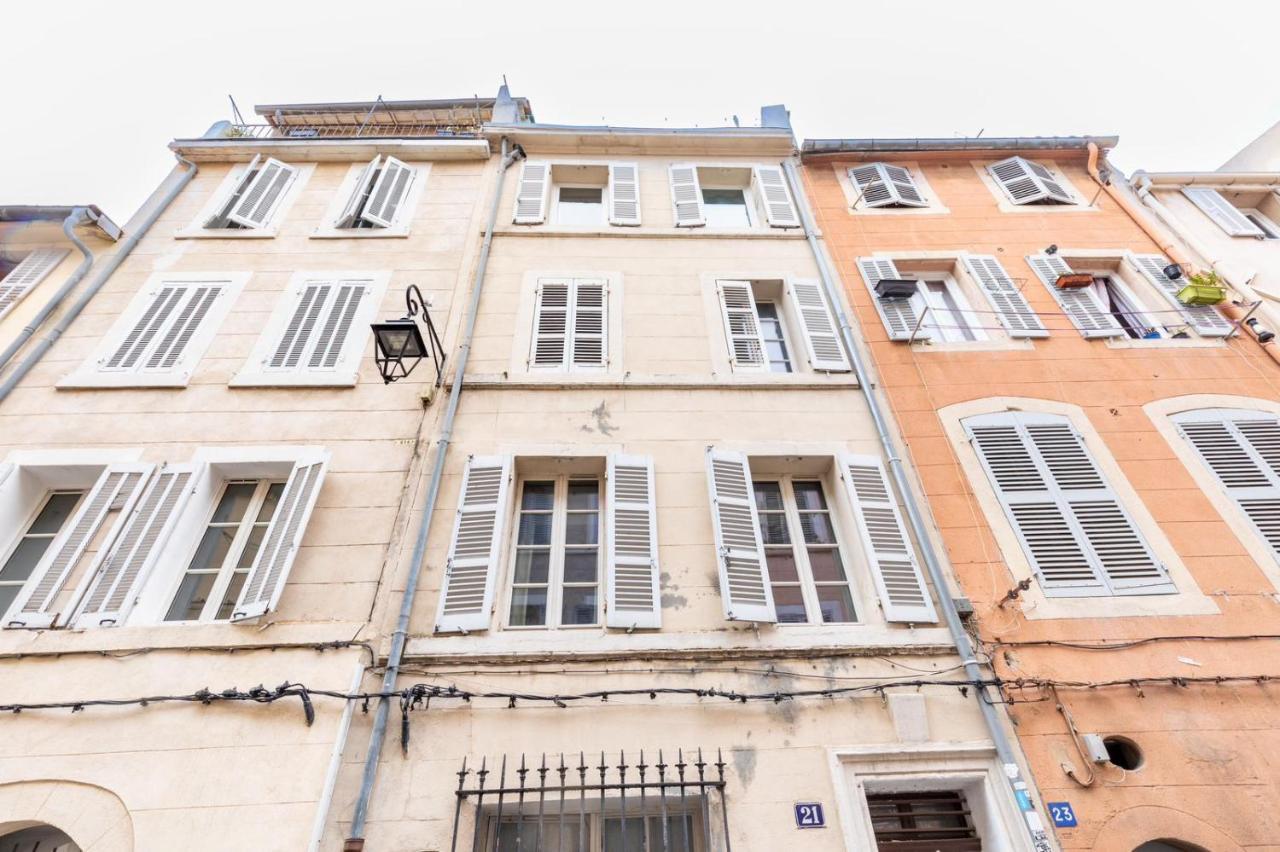 Coquet Appartement Typique Du Panier Marseilles Buitenkant foto